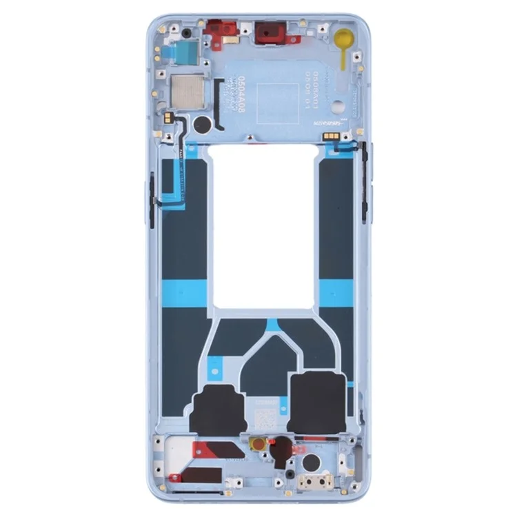 Per Oppo Reno6 5G Cellulare Piastra Centrale Telaio Parte di Riparazione (Lato A) (senza Logo) - Blu