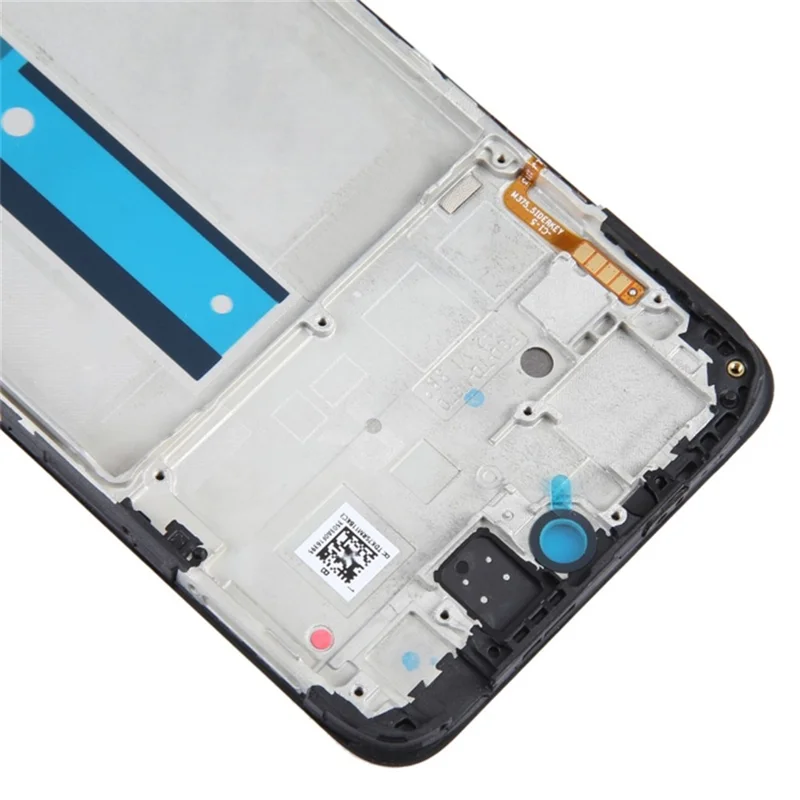Pour Xiaomi Redmi Note 12S 4G Phone Middle Plate Frame Pièce de réparation (côté A) (sans logo)