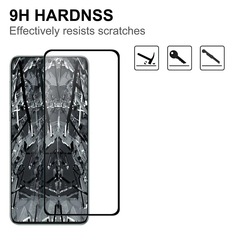 Pour Huawei Mate 60 Noir Bord HD Clear Full Glue AGC Glass Screen Covering Film Cell Phone Screen Protector