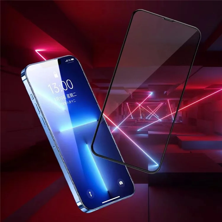 For iPhone 15 Pro Protecteur d'écran mat Couverture complète Résistant aux rayures Film en verre trempé