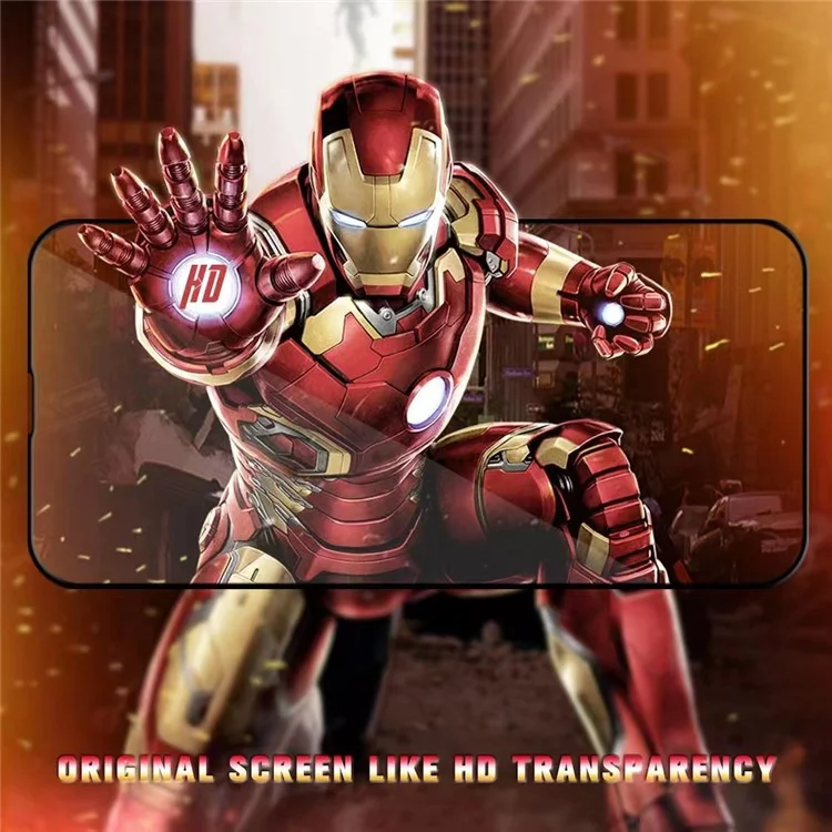 For iPhone 15 Pro Max Tempered Glass Film Full Cover Shatter Protection Matte Screen Protector