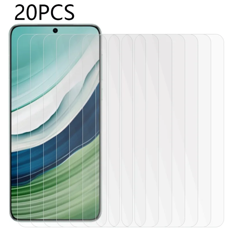 20PCS For Huawei Mate 60 Anti-Scratch Screen Protector 0.3mm 2.5D Tempered Glass Phone Screen Film