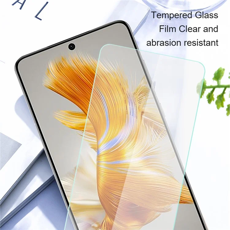 AMORUS для Huawei Mate 60 Защитное стекло из высококачественного алюминий-кремниевого стекла с покрытием 2,5D 9H, устойчивое к царапинам