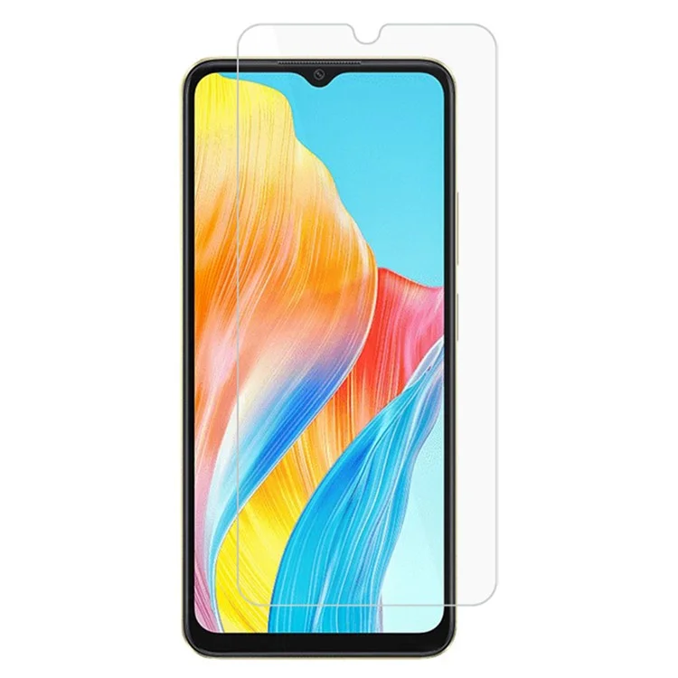 Screen Protector for Oppo A38 4G / A9 (2020) , Anti-scratch 0.25 Arc Edge High Aluminum-silicon Glass Clear Film
