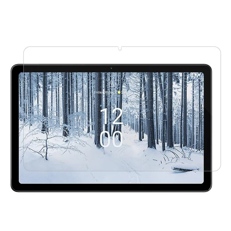 Gerades Tempered Glass Film für Nokia T21, Vollständige Abdeckung, kratzfest, 0,3 mm HD Clear Screen Protector