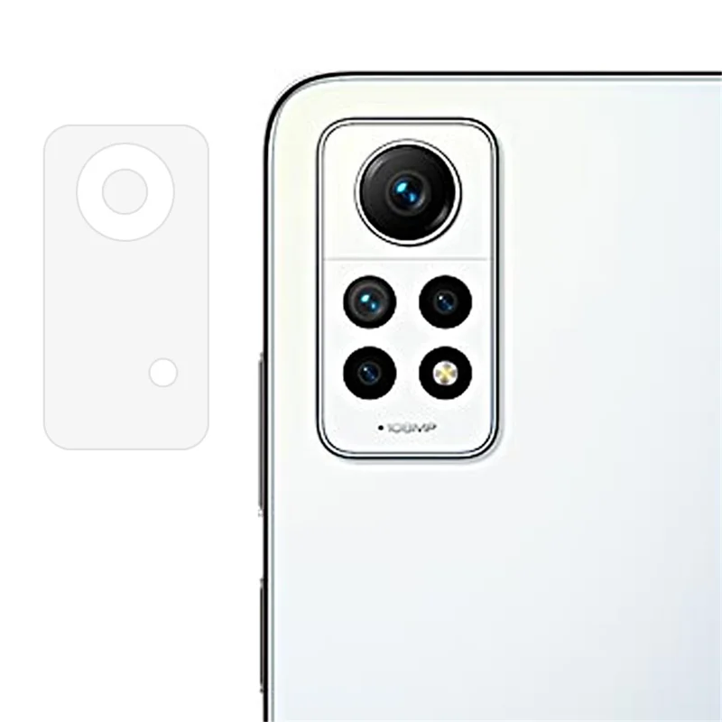 For Xiaomi Redmi Note 12 Pro 4G High Definition Camera Lens Protector Soda-Lime Glass Anti-Scratch Back Lens Film