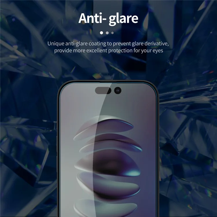 NILLKIN H+Pro para iPhone 15 Pro Max AGC Glass Scratch Proof Screen Protector HD Clear Screen Film