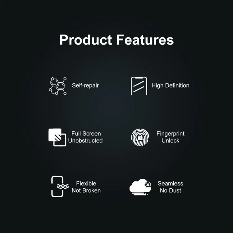 ENKAY HAT PRINCE 10Pcs For Huawei Mate 60 Pro / Mate 60 Pro+ Dustproof TPE+PET+TPU Hydrogel Film Screen Protector