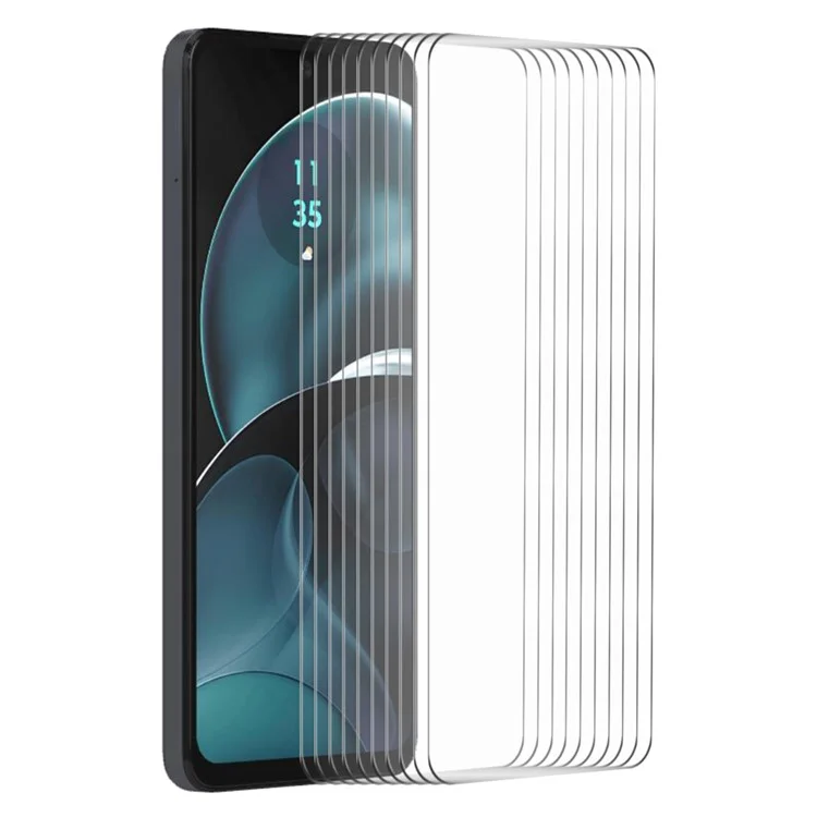 ENKAY HAT PRINCE 10Pcs for Motorola Moto G14 4G / G54 (China) 5G Screen Protector 0.26mm 2.5D High Aluminium-silicon Glass Film