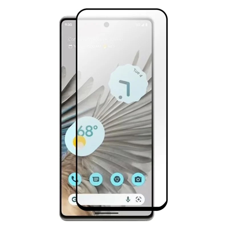 RURIHAI 10Pcs For Google Pixel 8 Pro Full Glue Screen Protector 2.5D 0.26mm Secondary Hardening Film