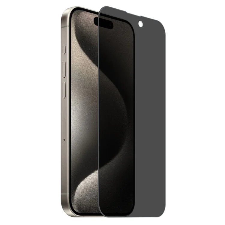 NORTHJO A+ Per iPhone 15 / 15 Pro Protezione Schermo Privacy 28 Gradi Anti-Spia Pellicola in Vetro Alluminio-Silicio