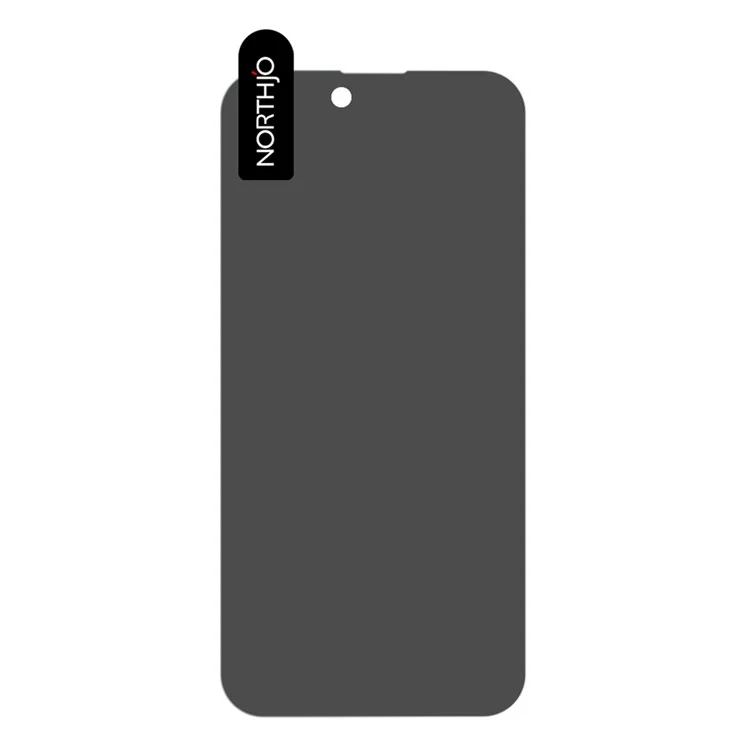 NORTHJO A+ Per iPhone 15 / 15 Pro Protezione Schermo Privacy 28 Gradi Anti-Spia Pellicola in Vetro Alluminio-Silicio