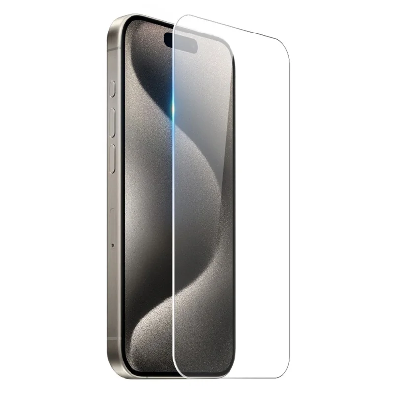 NORTHJO A+ Para iPhone 15 Plus / 15 Pro Max Protector de Pantalla Anti-explosión de 0.3mm 2.5D Película de Vidrio Templado - Transparente