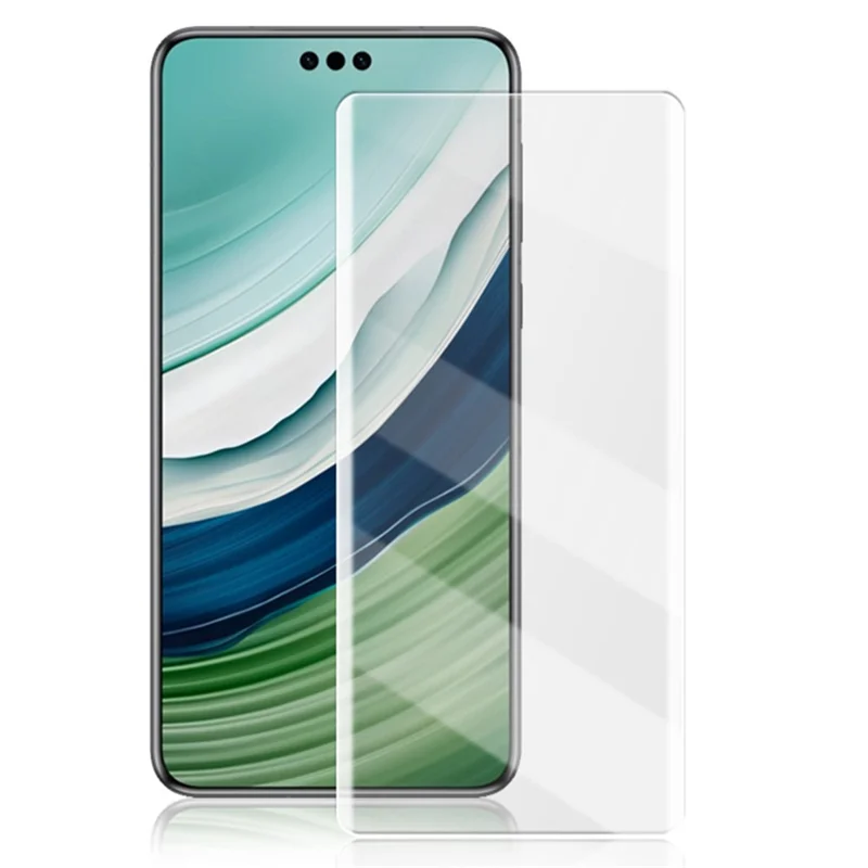 AMORUS для Huawei Mate 60 Pro / Mate 60 Pro+ Защитная пленка для экрана UV Liquid 3D Curved Full Cover Tempered Glass Film