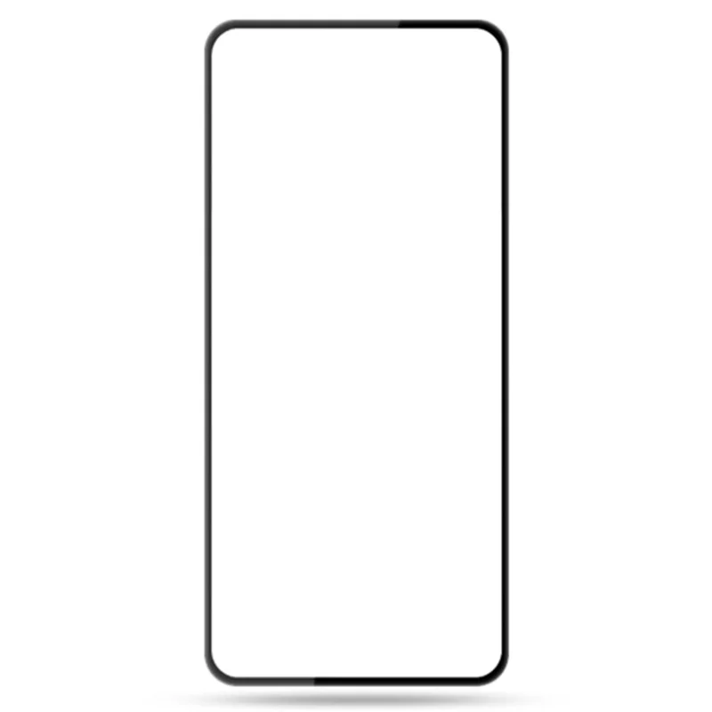 AMORUS For Huawei Mate 60 Screen Protector Full Cover Tempered Glass Silk Printing Film - Black