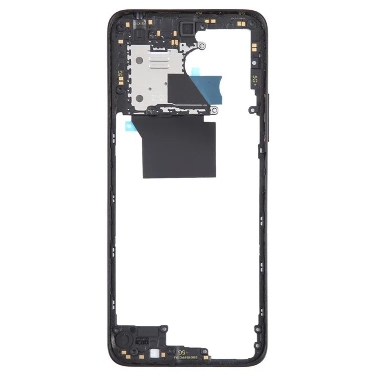 For Xiaomi Redmi 12 4G OEM Middle Housing Plate Frame Part (without Logo) - Black