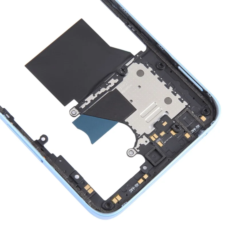 Voor Xiaomi Redmi 12 4G OEM Middenhuisvestingsplaat Frameonderdeel (zonder logo) - Blauw