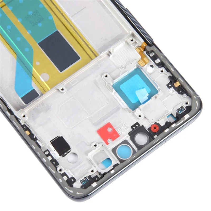 Для телефона Xiaomi 13 Lite Средняя пластина рамки ремонтная деталь (A-сторона) (без логотипа) - Черный