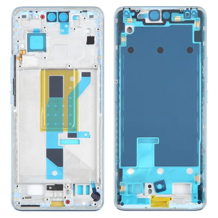Para Xiaomi 13 Lite Cell Phone Middle Plate Frame Repair Part (A-Side) (sin logotipo) - Azul