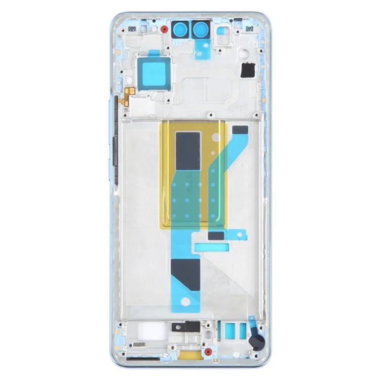 Para Xiaomi 13 Lite Cell Phone Middle Plate Frame Repair Part (A-Side) (sin logotipo) - Azul