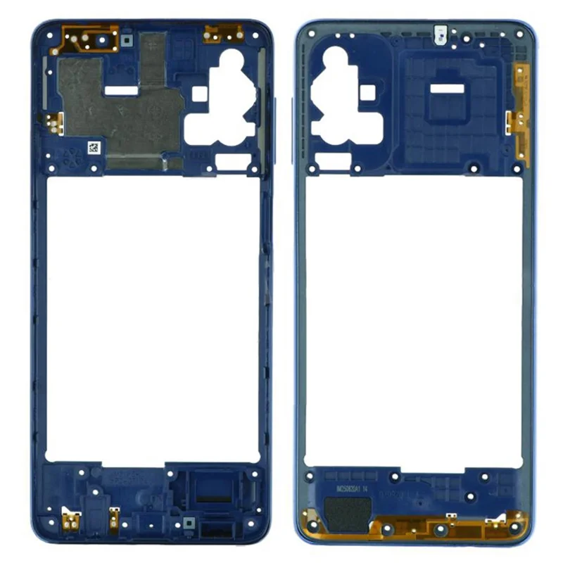 For Samsung Galaxy M51 M515 OEM Back Frame Part Replacement - Blue