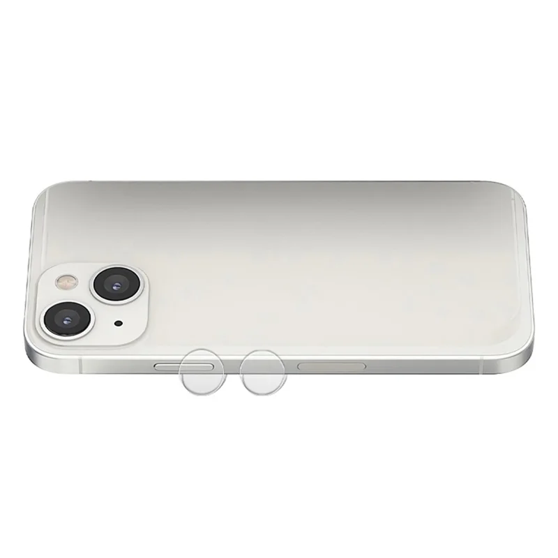 MOCOLO For iPhone 15 Plus Lens Film Anti-Scratch Tempered Glass HD Camera Lens Protector - Transparent
