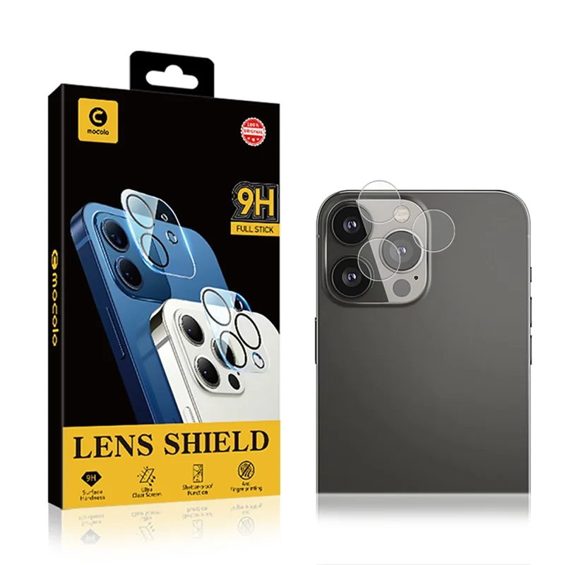 MOCOLO для iPhone 15 Pro Lens Film Anti-explosion Tempered Glass HD Camera Lens Protector - Прозрачный