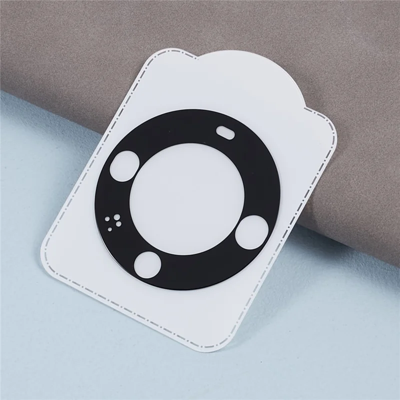For Huawei Mate 60 Pro / 60 Pro+ Tempered Glass Lens Film Silk Printing Black Phone Camera Lens Protector