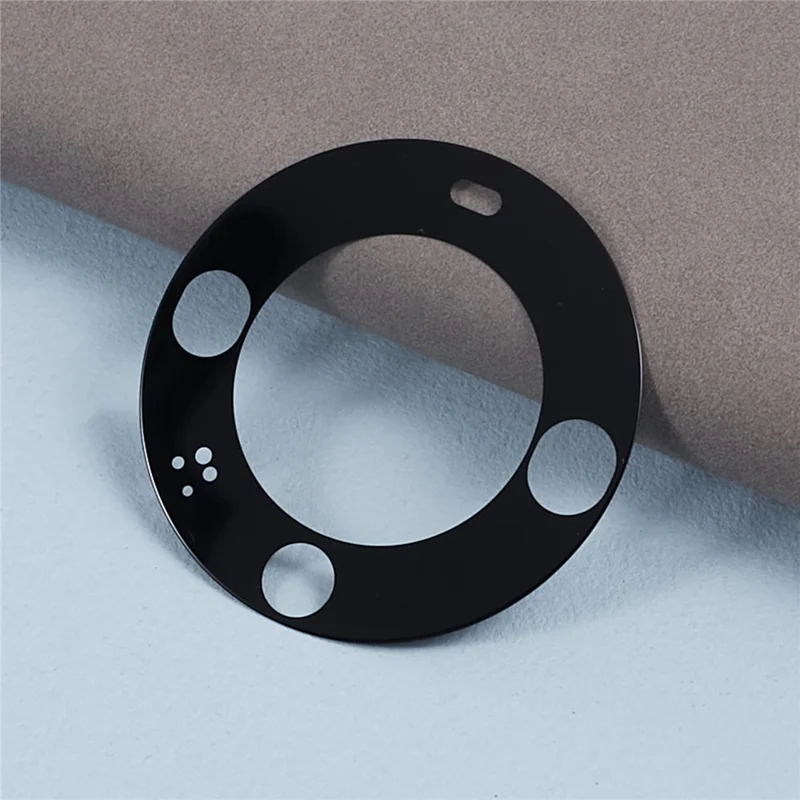 For Huawei Mate 60 Pro / 60 Pro+ Tempered Glass Lens Film Silk Printing Black Phone Camera Lens Protector