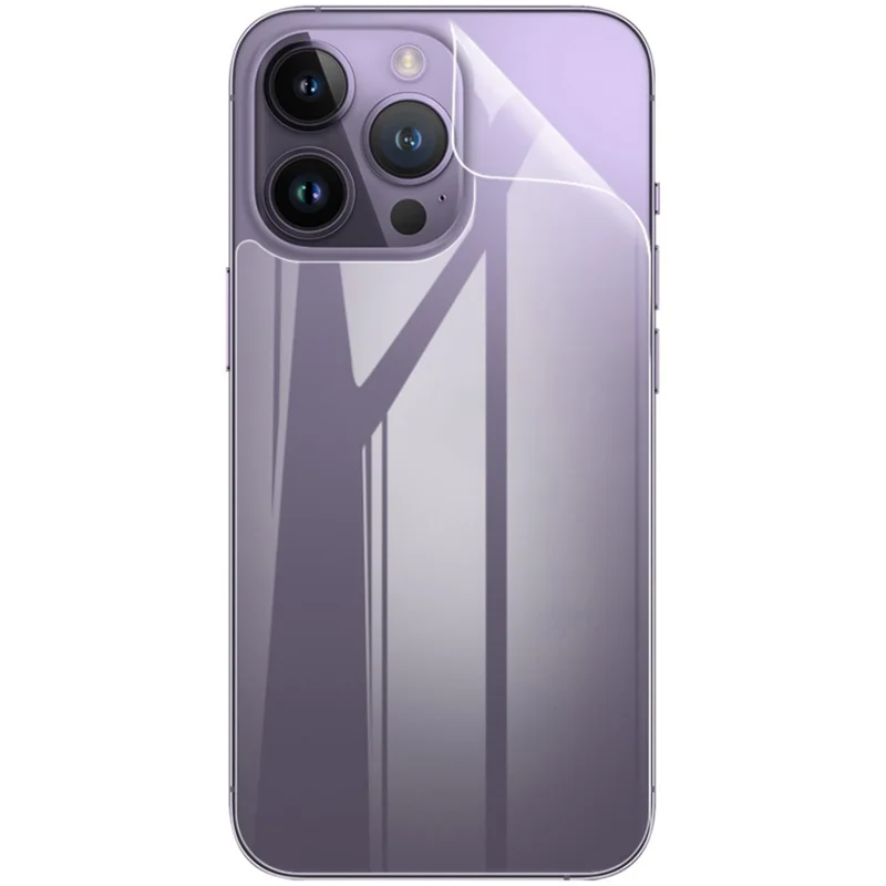 IMAK 2Pcs  /  Set Hydrogel Film III for iPhone 15 Pro Max Back Protector TPU Transparent Phone Back Film