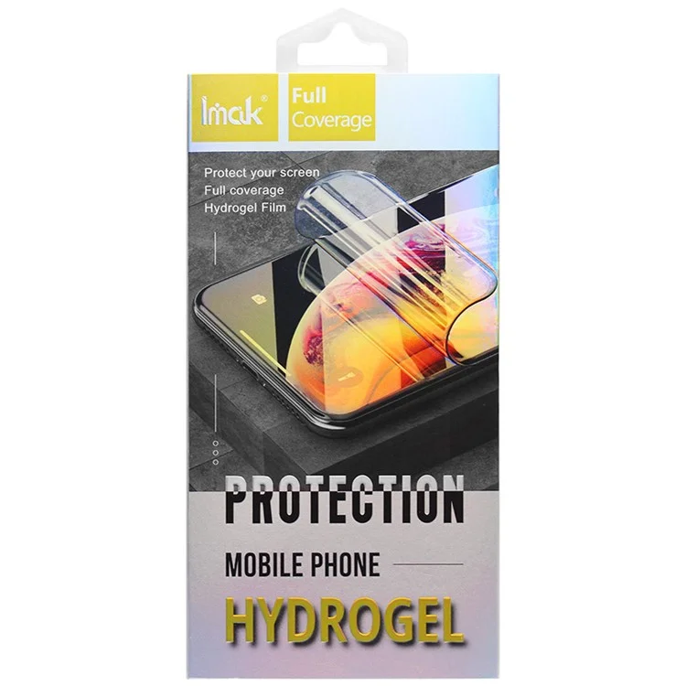 Imak 2pcs / Establecer Hydrogel Film III Para Iphone 15 Pro Back Película Clear Tpu Telephed Back Protector