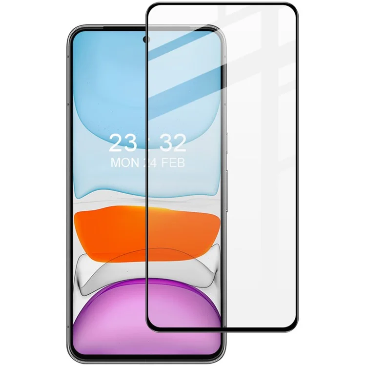 IMAK Pro+ Series For Google Pixel 8 Pro Full Screen Protector Dustproof Full Covering Tempered Glass Film