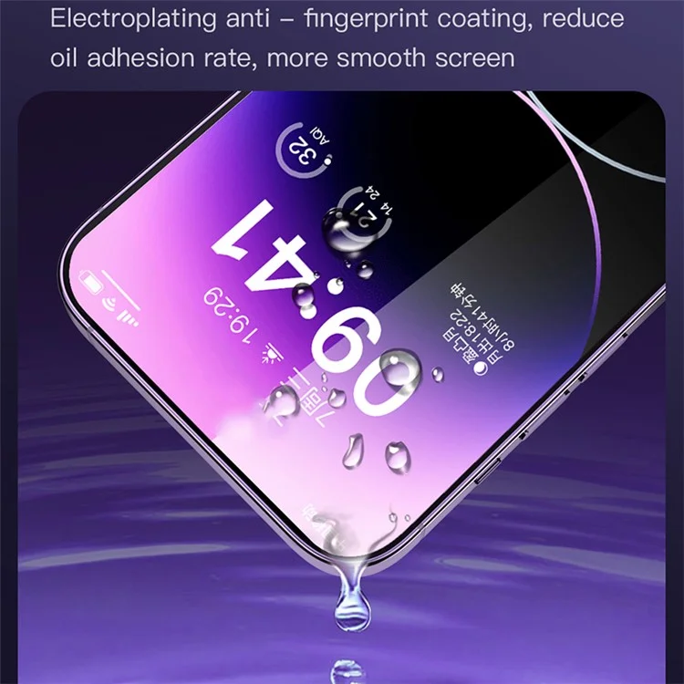 TOTU AB-057 per iPhone 13 Pro Max / 14 Plus Pellicola in vetro temperato Stampa seta Matte Phone Screen Protector