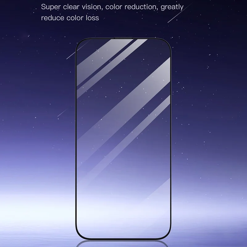 TOTU AB-057 для iPhone 14 Pro Max High Definition Tempered Glass Silk Printing Screen Protector