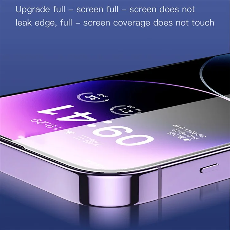 TOTU AB-074 Zero Induction Series für iPhone 13 Pro Max / 14 Plus mattierte gehärtetes Glas Vollbildschirmschutz