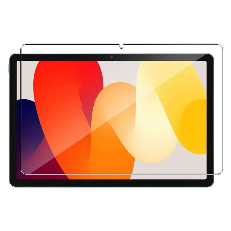 For Xiaomi Redmi Pad SE Screen Protector HD Clear Arc Edge Tempered Glass Tablet Screen Film