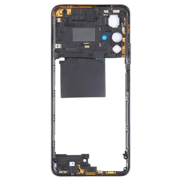 Für Xiaomi Redmi Note 11S 5G OEM Mittleres Gehäuseplatten-Rahmenteil (ohne Logo) - Schwarz