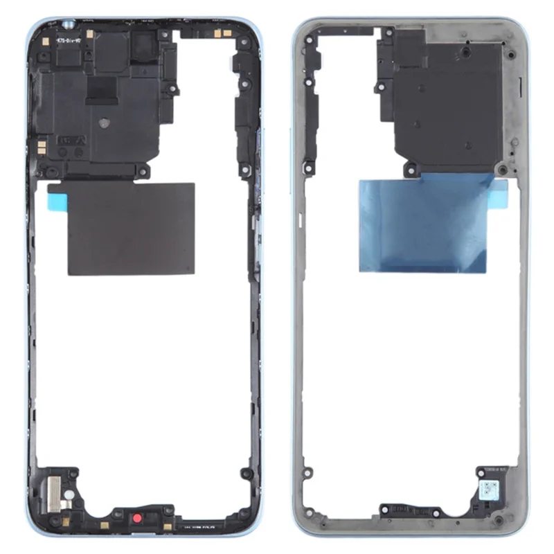 For Xiaomi Redmi Note 12S 4G OEM Middle Housing Plate Frame Part (without Logo) - Blue