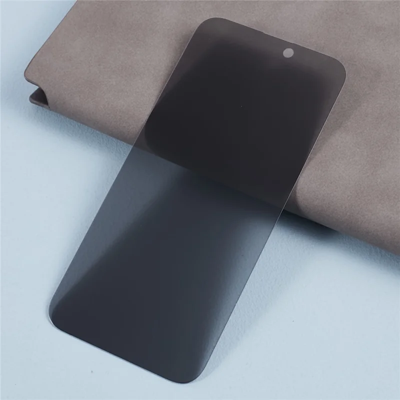 Pour iPhone 15 Pro Anti-Spy Film Full Cover 0.3mm Arc Edge Protecteur d'écran en verre trempé