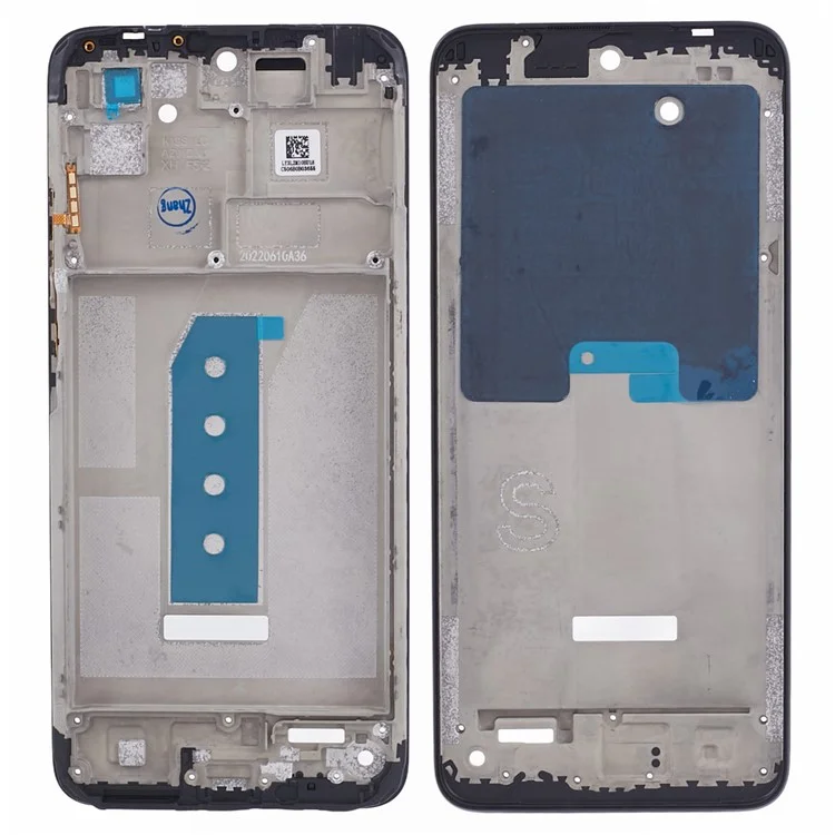 Für Xiaomi Redmi 10 2022 4G Smartphone Mittelteil Rahmen Reparatur Teil (A-Seite) (ohne Logo)