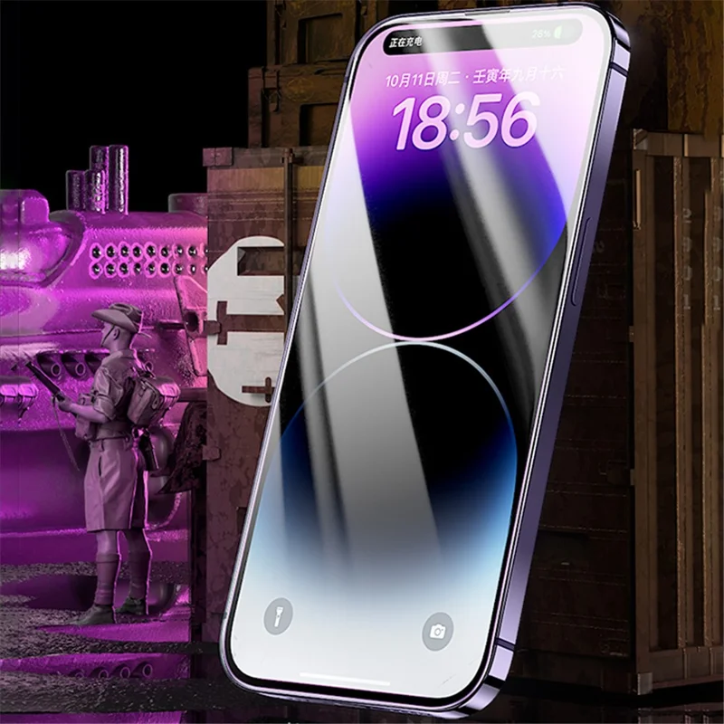 WEKOME KingKong Series 9D Arc Corning Gorilla Glass Film for iPhone 15 HD Tempered Glass Screen Protector