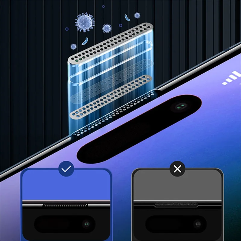 WEKOME King Kong Vacha Series For iPhone 15 Pro HD Film High Aluminum-silicon Glass Curved Screen Protector