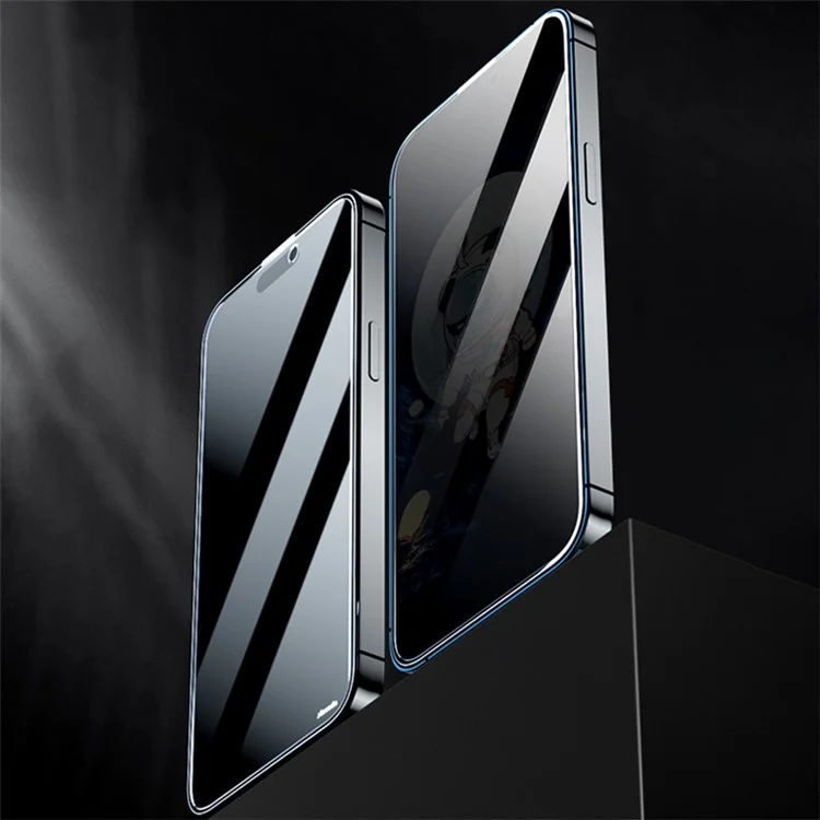 AZEADA Серия Space Bear для iPhone 15 Pro Max Защитное стекло для экрана высокое Алюминиево-кремниевое стекло Анти-шпион