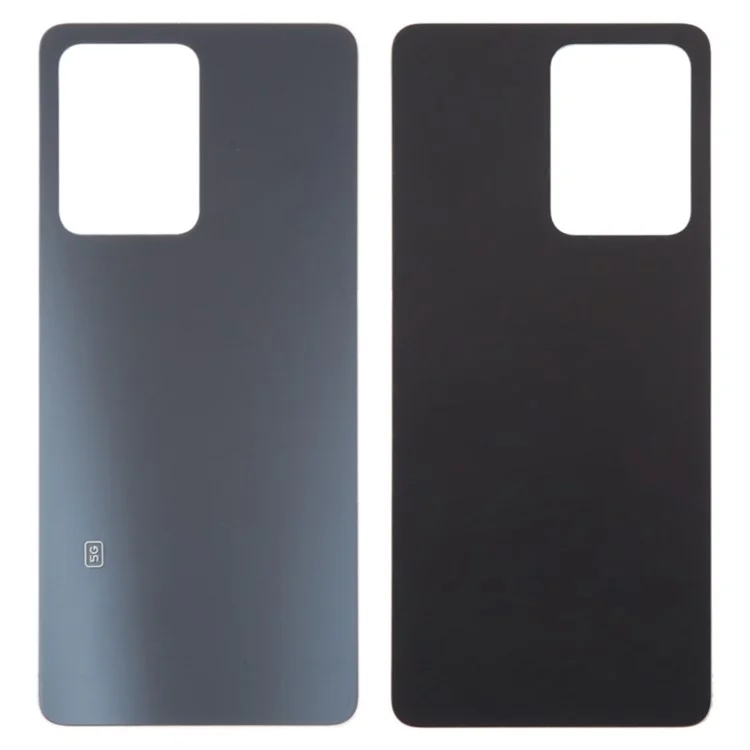 For Xiaomi Redmi Note 12 Pro 5G Battery Housing Back Cover Replacement Part - Black