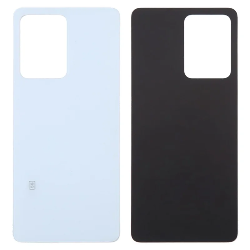 For Xiaomi Redmi Note 12 Pro 5G Battery Housing Back Cover Replacement Part - White