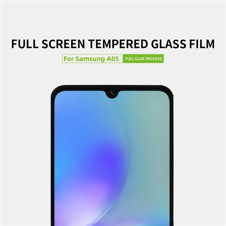MOFI For Samsung Galaxy A05 4G JK серия закаленных стеклянных пленок-1 Full Glue HD Clear Screen Protector