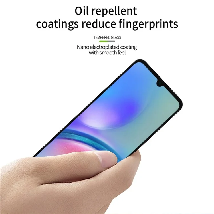PINWUYO JK Tempered Glass Film Series-2 für Samsung Galaxy A05 4G Anti-explosion Full Screen Protector