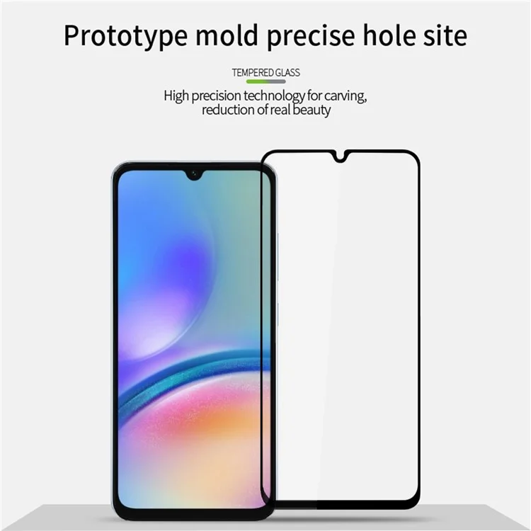 PINWUYO JK Tempered Glass Film Series-2 für Samsung Galaxy A05 4G Anti-explosion Full Screen Protector