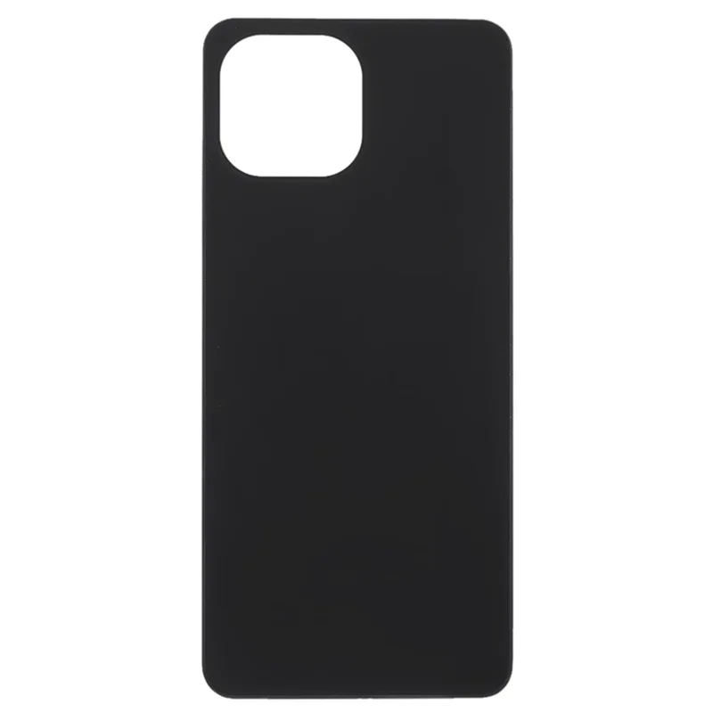 For Xiaomi 11 Lite 5G NE Back Battery Housing Cover Replacement Part (without Logo) - Black