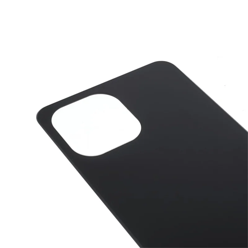 For Xiaomi 11 Lite 5G NE Back Battery Housing Cover Replacement Part (without Logo) - Black